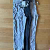 3 pantaloni tuta estivi 8/9 anni H&M - 100% cotone