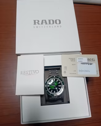 rado captain cook verde 42mm 
