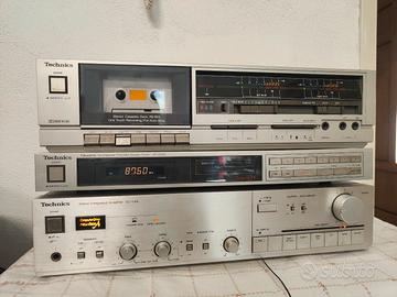 Impianto Hi-Fi Amplificatore Technics Vintage 
