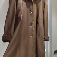 cappotto  vera pelle Conbipel lavorazione artigian