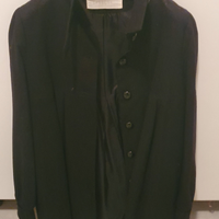 Cappotto nero largo tg 44