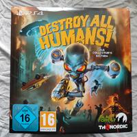 Collector's Destroy All Humans DNA ps4 ps5 edition