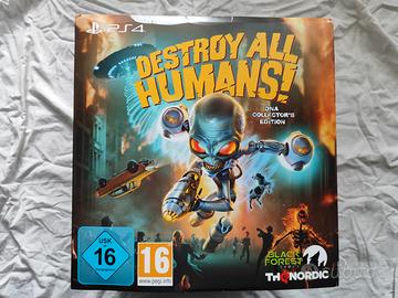 Collector's Destroy All Humans DNA ps4 ps5 edition