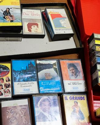 Musicassette vari artisti originali e non