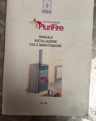 TERMOSTUFA PLURIFIRE MDB PF34 – PELLET E LEGNA