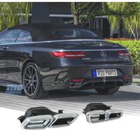 TERMINALI SCARICO MERCEDES CLASSE S W222 13- LOOK 