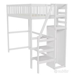 Letto a soppalco nuovo