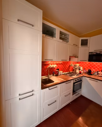 Cucina completa di elettrodomestici