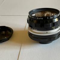 Nikkor 28 mm 1:3.5 obiettivo originale storico
