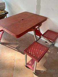 Tavolino campeggio