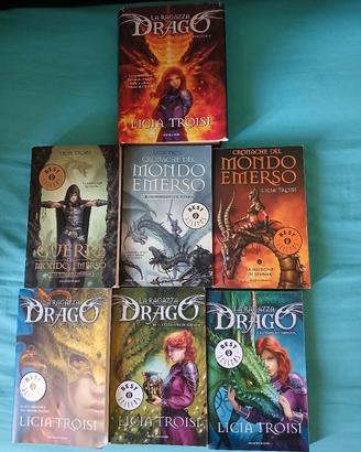 FANTASY TROISI MONDI EMERSO RAGAZZA DRAGO