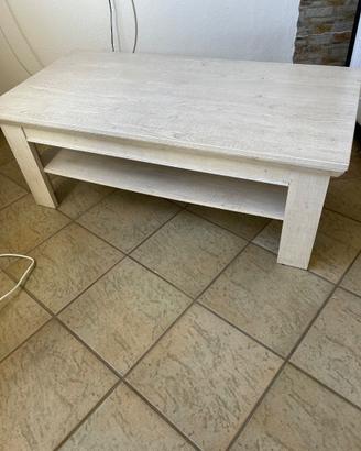 Tavolino colore pino bianco