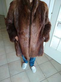 Giacca Pelliccia castoro taglia 46