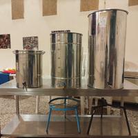 contenitori inox per vino