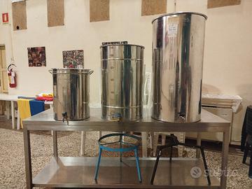 contenitori inox per vino