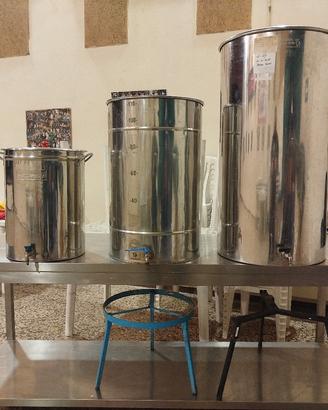 contenitori inox per vino