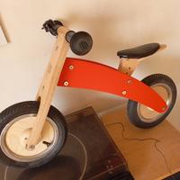 bicicletta in legno 