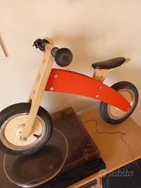 bicicletta in legno 