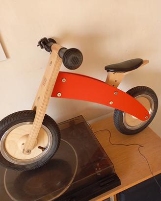 bicicletta in legno 