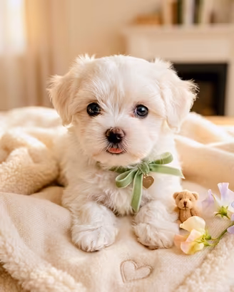 Maltese Maschio Cucciolo