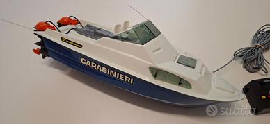 Motoscafo cruiser Carabinieri filoguidato anni 70