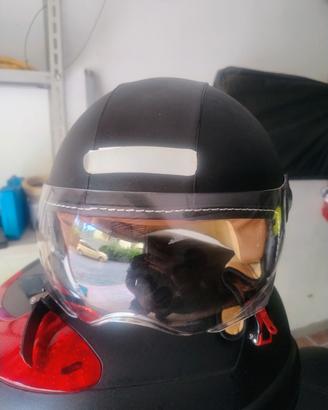 Casco Ride in simil pelle