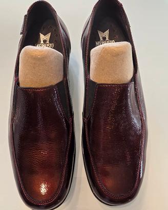 Scarpe Mephisto n.36, in vernice bordeaux / bordea