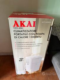 Condizionatore portatile AKAI 12.000 BTU Wi‑Fi