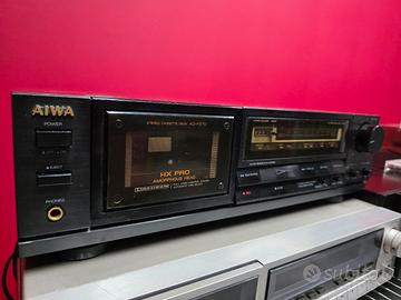 Piastra Cassette AIWA AD-F370 - Revisionata, Cingh