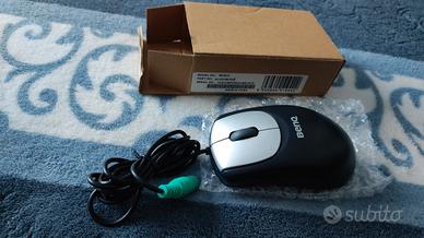 Mouse BenQ PS/2 nuovo con scatola – ideale per PC 