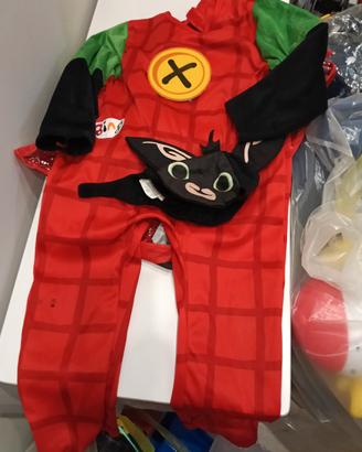 vestito carnevale Bing 3/4anni