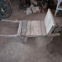 Carriola in legno