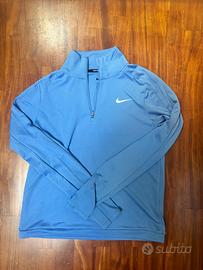 Nike Running Dri-FIT maglia tecnica half zip - S