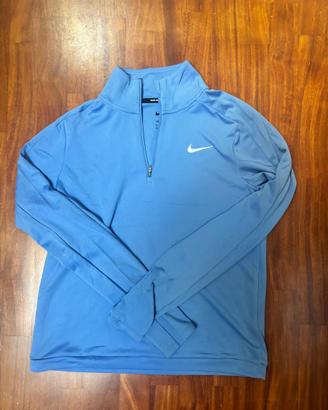 Nike Running Dri-FIT maglia tecnica half zip - S