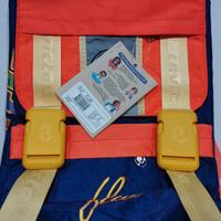 Zaino scuola Invicta mod. fluo, vintage anni '90