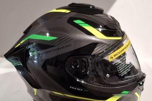 Casco SCORPION EXO-1500 AIR SLEEK Nero/Verde