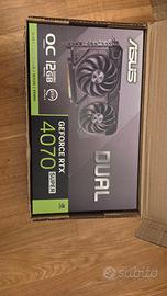 ASUS Dual GeForce RTX 4070 SUPER EVO OC  GARANZIA