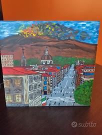 dipinto.citta di Catania