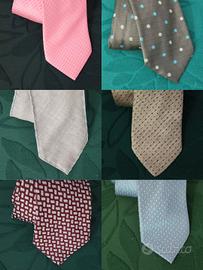 Set di 10 cravatte plurimarche