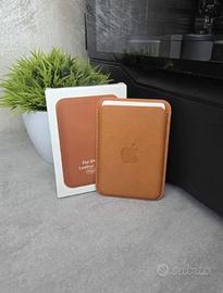 Portacarte magnetico per Apple Iphone marr. chiaro