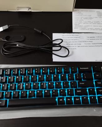 Tastiera meccanica Keydous NJ68 Nuova, RGB