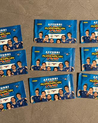 Pacchetti carte Panini Azzurri adrenalyn 2024