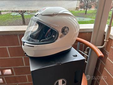 AGV K6 Bianco M/L NUOVO con scatola e sacca