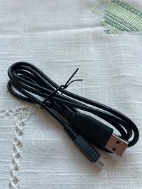 Cavo ricarica USB nero