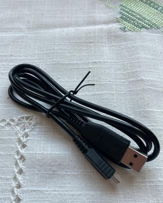 Cavo ricarica USB nero