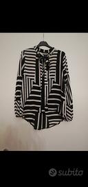 Camicia donna con fiocco