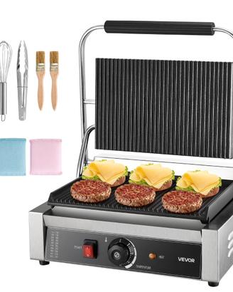 Piastra Elettrica per Panini Professionale 2200 W