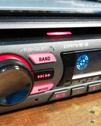 Autoradio 1DIN Bluetooth DVD USB MP3 Driwei S-GT46