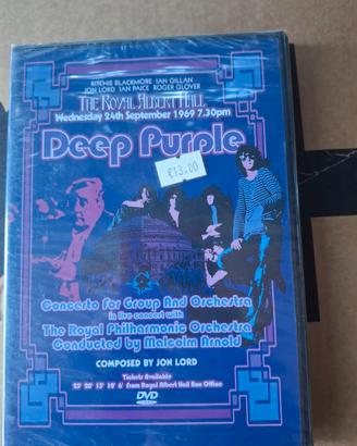 DVD - THE ROYAL ALBERT HALL - DEEP PURPLE LIVE