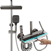 Sistema doccia termostatico con display digitale